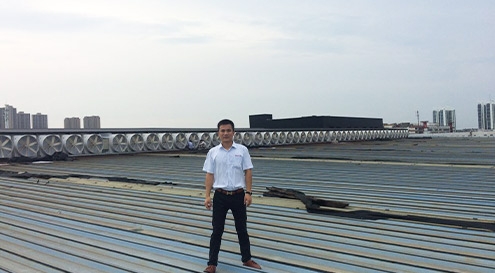 屋顶气楼排风：长江航运集团